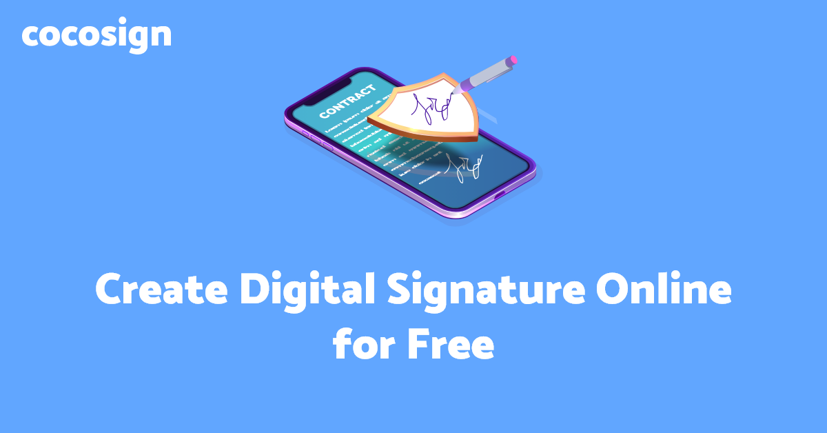 how to create free digital signature